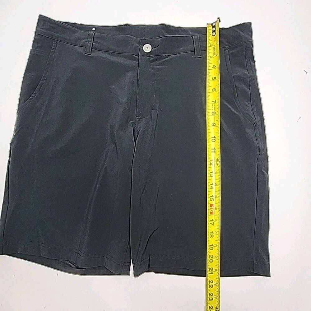 Columbia PFG Shorts Men's Size 38 Black 10" Inseam Golf Fishing Lightweight Zip - Picture 11 of 13
